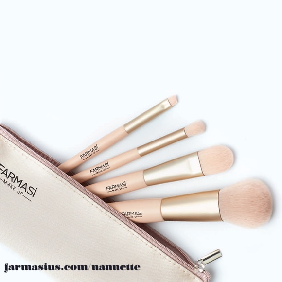 Farmasi Makeup New Farmasi Make Up Brush Set Light Pink Poshmark